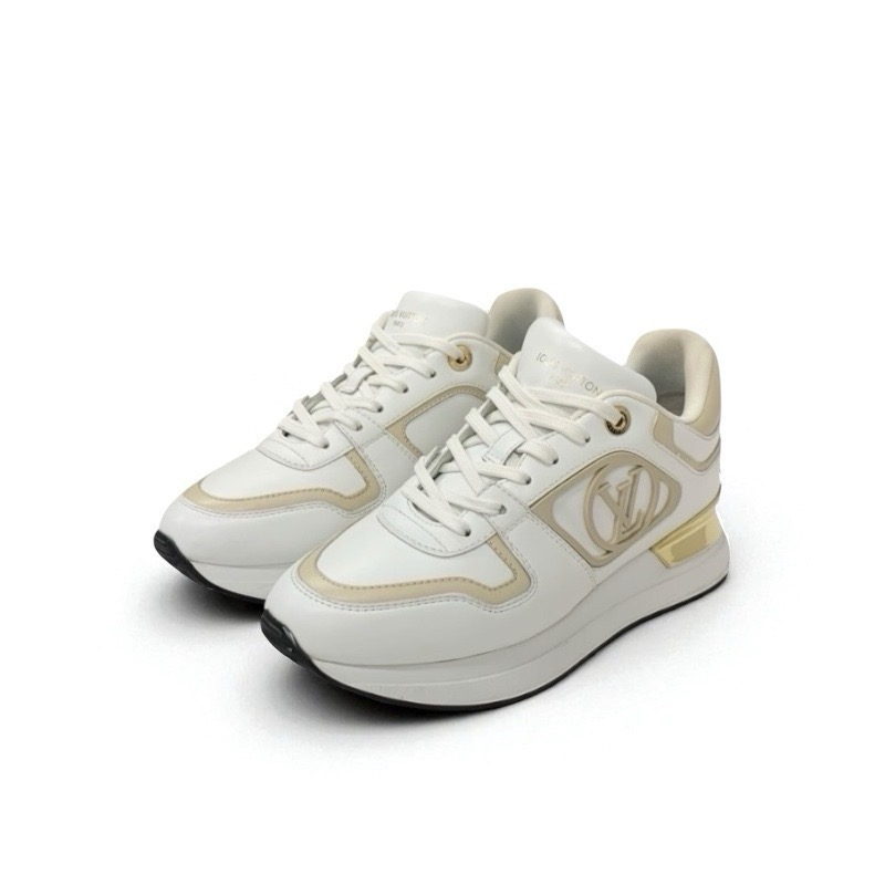 投稿記事「ルイヴィトン ネオランアウェイライン ロゴ レザー スニーカー ホワイト ベージュを買取しました！」の商品画像