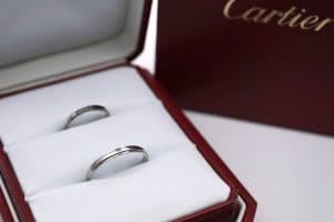 投稿記事「カルティエの結婚指輪を高価買取いたしました！」の商品画像