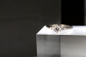 投稿記事「エクセルコダイヤモンドの婚約指輪を高価買取いたしました！」の商品画像