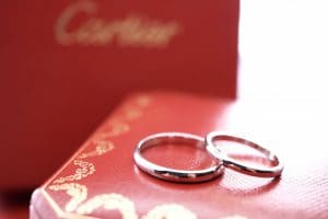 投稿記事「カルティエの結婚指輪を高価買取いたしました！」の商品画像