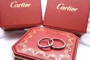 投稿記事「カルティエの結婚指輪を高価買取いたしました！」の商品画像