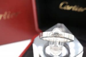 投稿記事「カルティエの結婚指輪を高価買取いたしました！」の商品画像