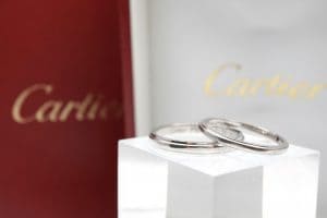 投稿記事「カルティエの結婚指輪を高価買取いたしました！」の商品画像