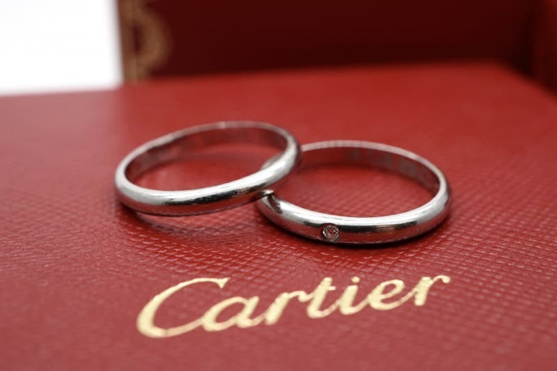 投稿記事「カルティエの結婚指輪を高価買取いたしました！」の商品画像