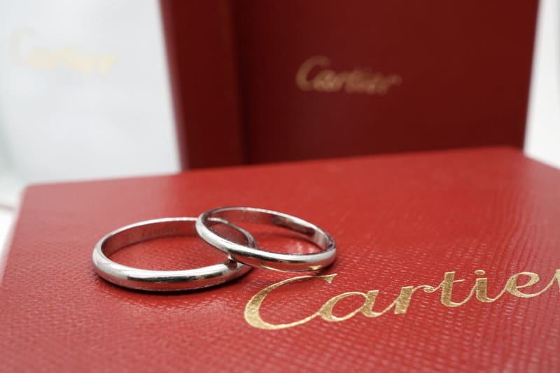 投稿記事「カルティエの結婚指輪を高価買取いたしました！」の商品画像