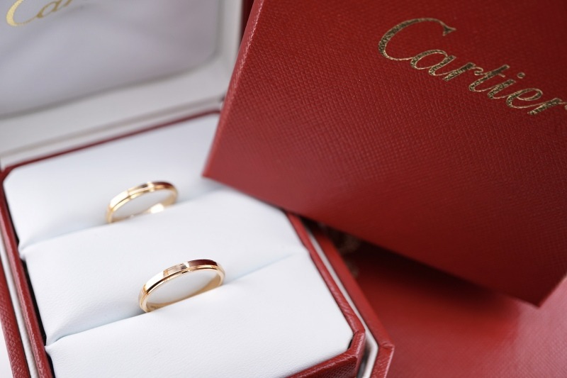 投稿記事「カルティエの結婚指輪を高価買取いたしました！」の商品画像