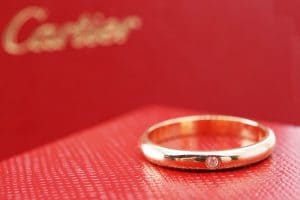 投稿記事「カルティエの結婚指輪を高価買取いたしました！」の商品画像