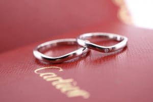 投稿記事「カルティエの結婚指輪を高価買取いたしました！」の商品画像