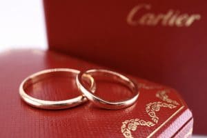 投稿記事「カルティエの結婚指輪を高価買取いたしました！」の商品画像