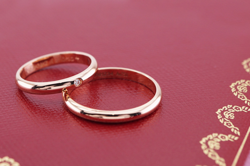 投稿記事「カルティエの結婚指輪、マリッジリングを高価買取いたしました！」の商品画像