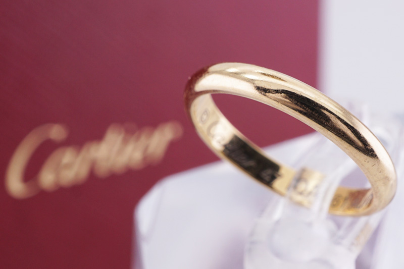 投稿記事「カルティエの結婚指輪、ウェディングリングを高価買取いたしました！」の商品画像