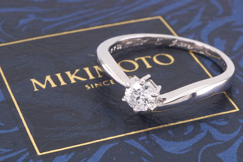投稿記事「ミキモト エンゲージ ダイヤモンドリングを買取ました！」の商品画像