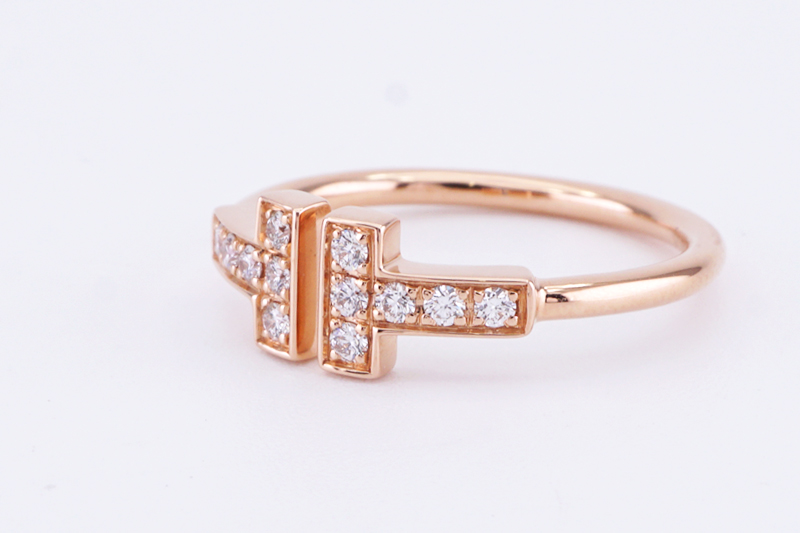 投稿記事「ティファニー Tワイヤー ダイヤリング を買取しました！」の商品画像