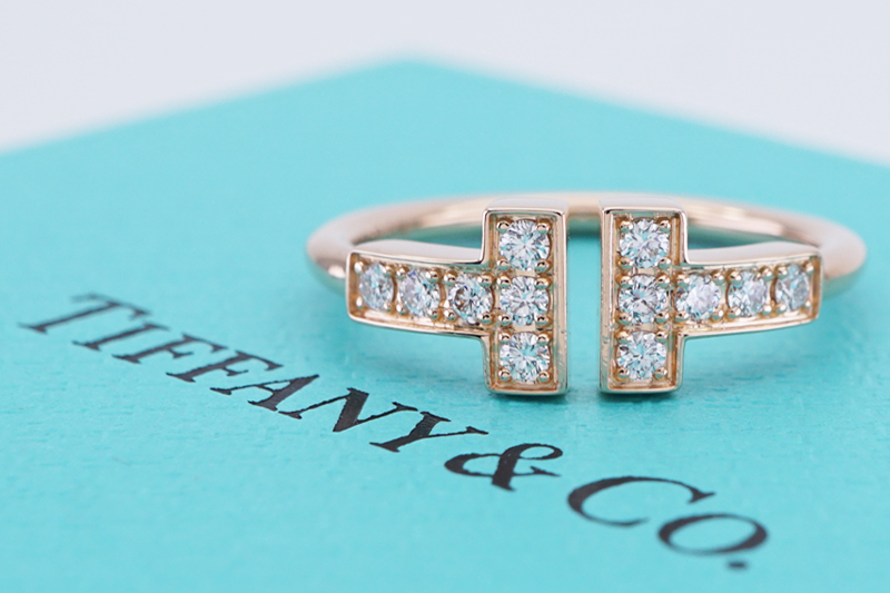 投稿記事「ティファニー Tワイヤー ダイヤリング を買取しました！」の商品画像