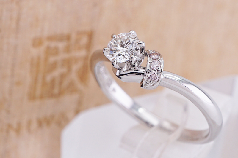 投稿記事「俄 茜 ダイヤリング を買取しました！」の商品画像