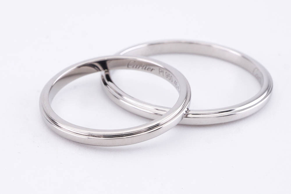投稿記事「カルティエ ダムール ウェディングリング ペアを買取しました！」の商品画像