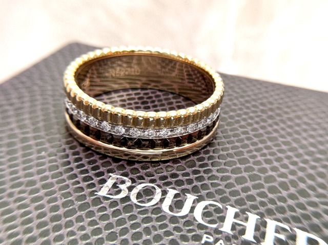投稿記事「ブシュロン キャトル クラシック リング スモール ダイヤを買取しました！」の商品画像