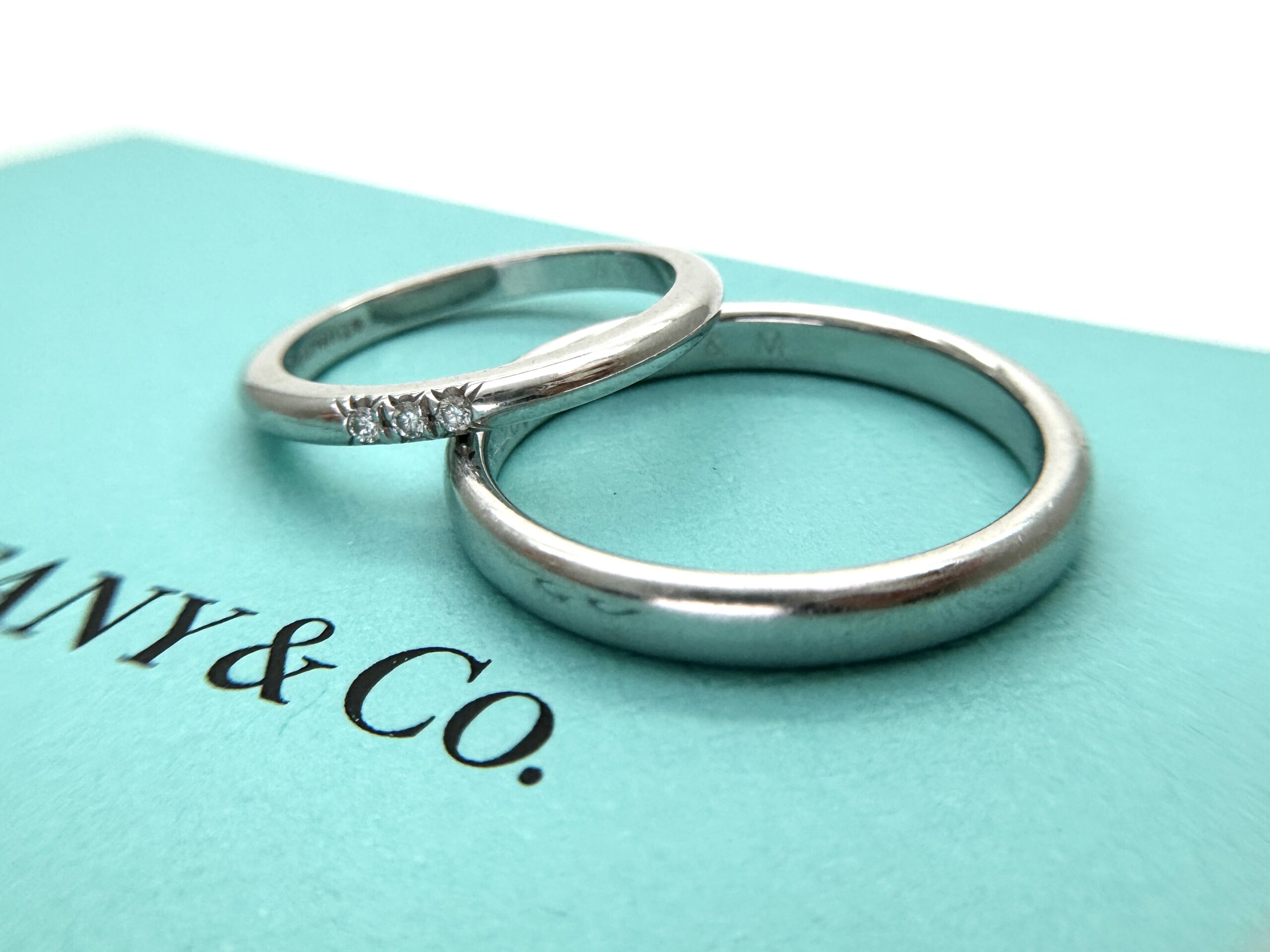 投稿記事「ティファニー ウェディングバンド ペアリング を買取しました！」の商品画像