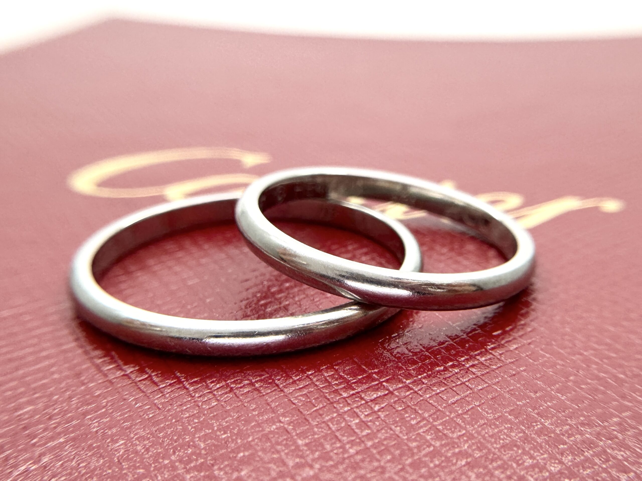 投稿記事「カルティエ 1895ウェディングリング ペア を買取しました！」の商品画像