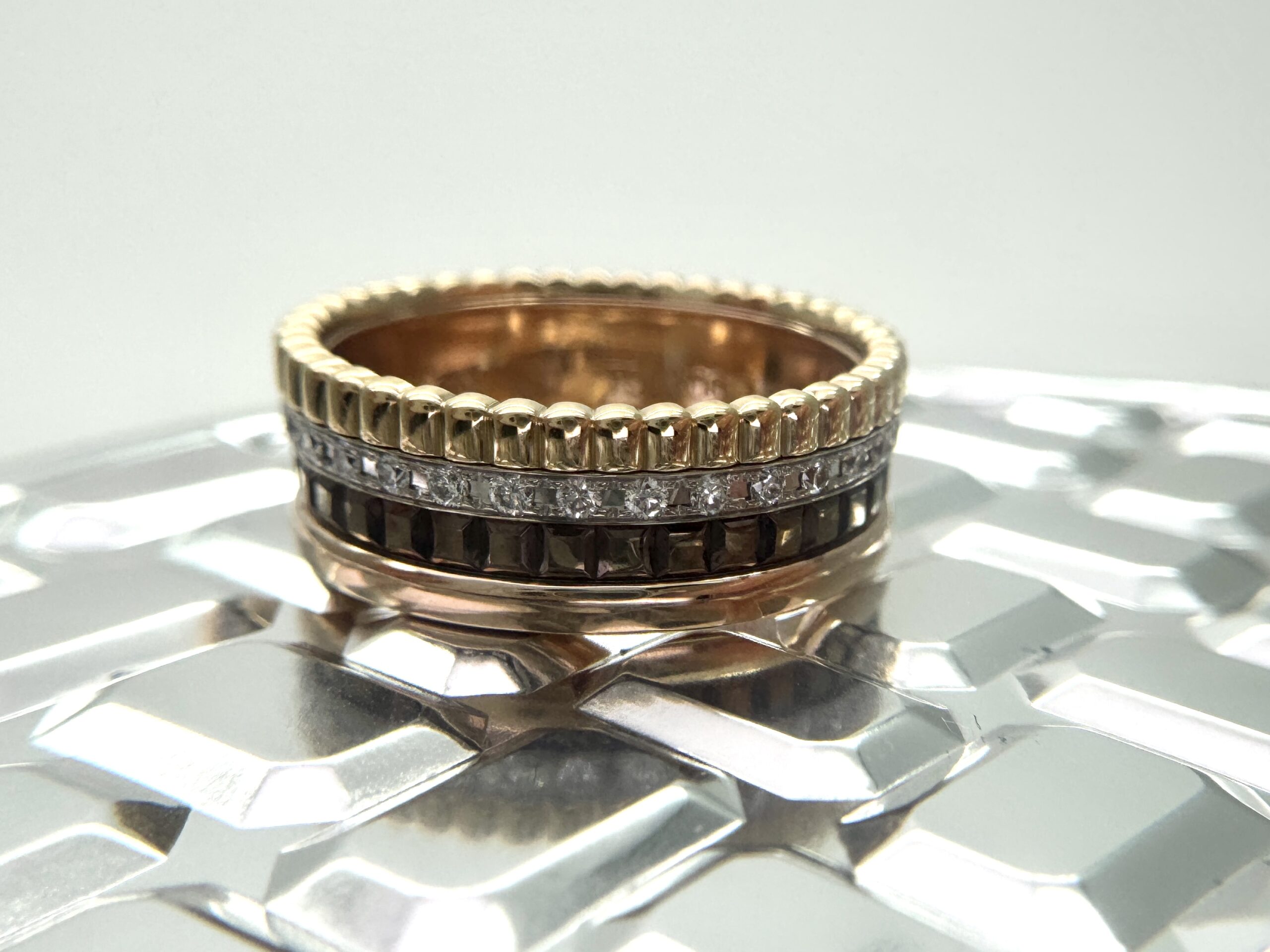 投稿記事「ブシュロン キャトル クラシック リング スモール ダイヤを買取しました！」の商品画像