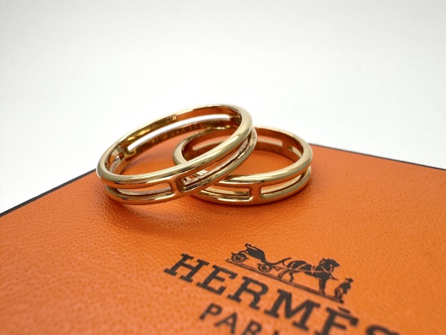 投稿記事「エルメス アリアンヌ リング ペア を買取しました！」の商品画像