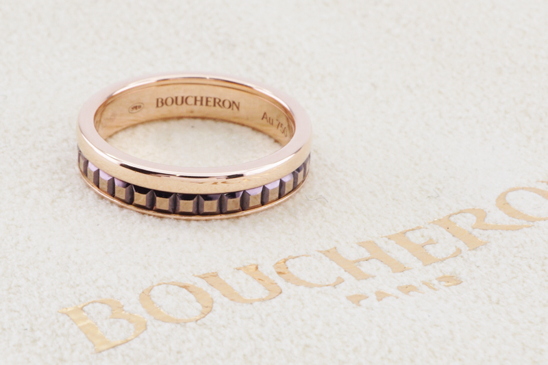 投稿記事「ブシュロン キャトル クラシック リング ハーフを買取しました！」の商品画像