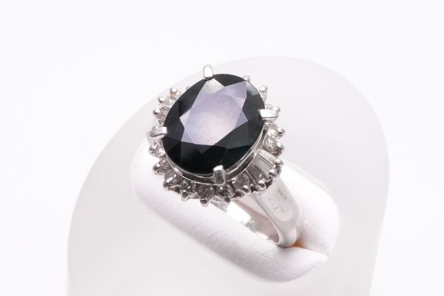 投稿記事「サファイヤ ダイヤリング Pt850 3.11ct 0.33ctを買取しました！」の商品画像