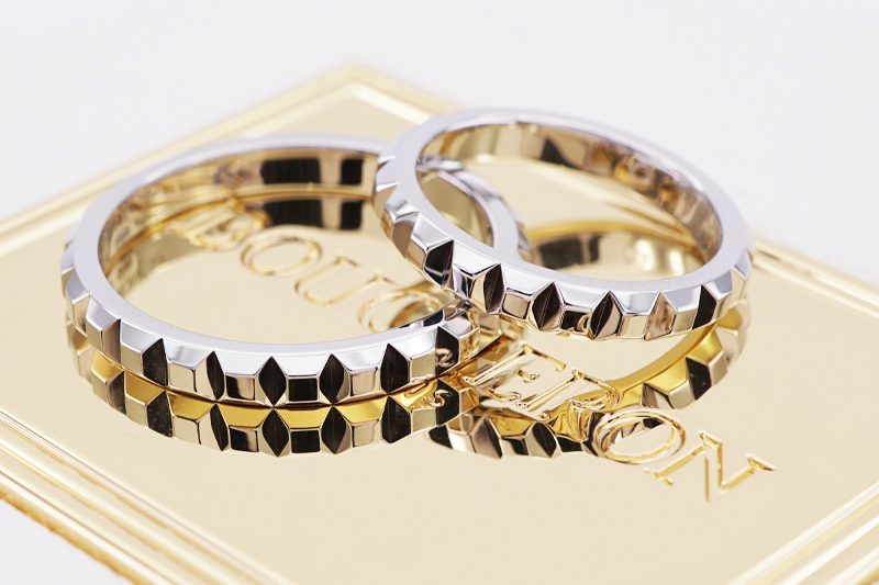 投稿記事「ブシュロン キャトル クルドパリ ミディアム リングを買取しました！」の商品画像