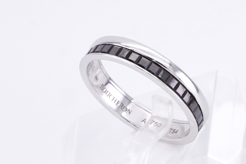 投稿記事「ブシュロン キャトル ブラック リング ハーフ を買取しました！」の商品画像