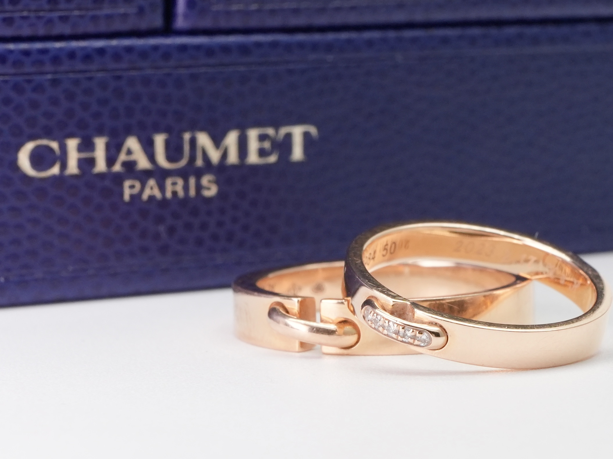 投稿記事「ショーメ リアン エヴィダンス ペアリングを買取しました！」の商品画像