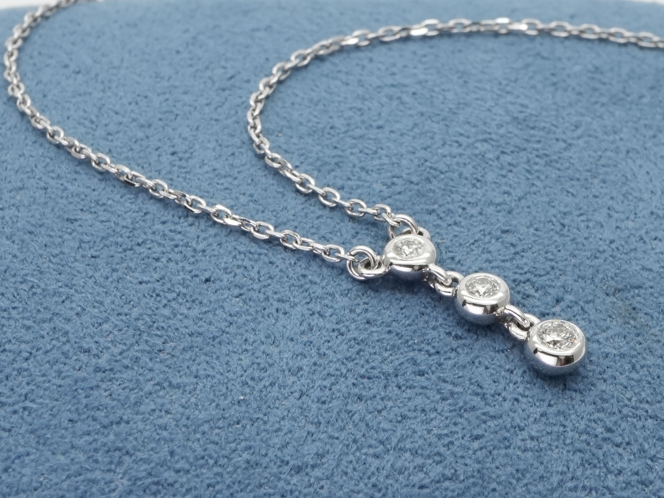 投稿記事「ミキモト ダイヤ ネックレス を買取しました！」の商品画像