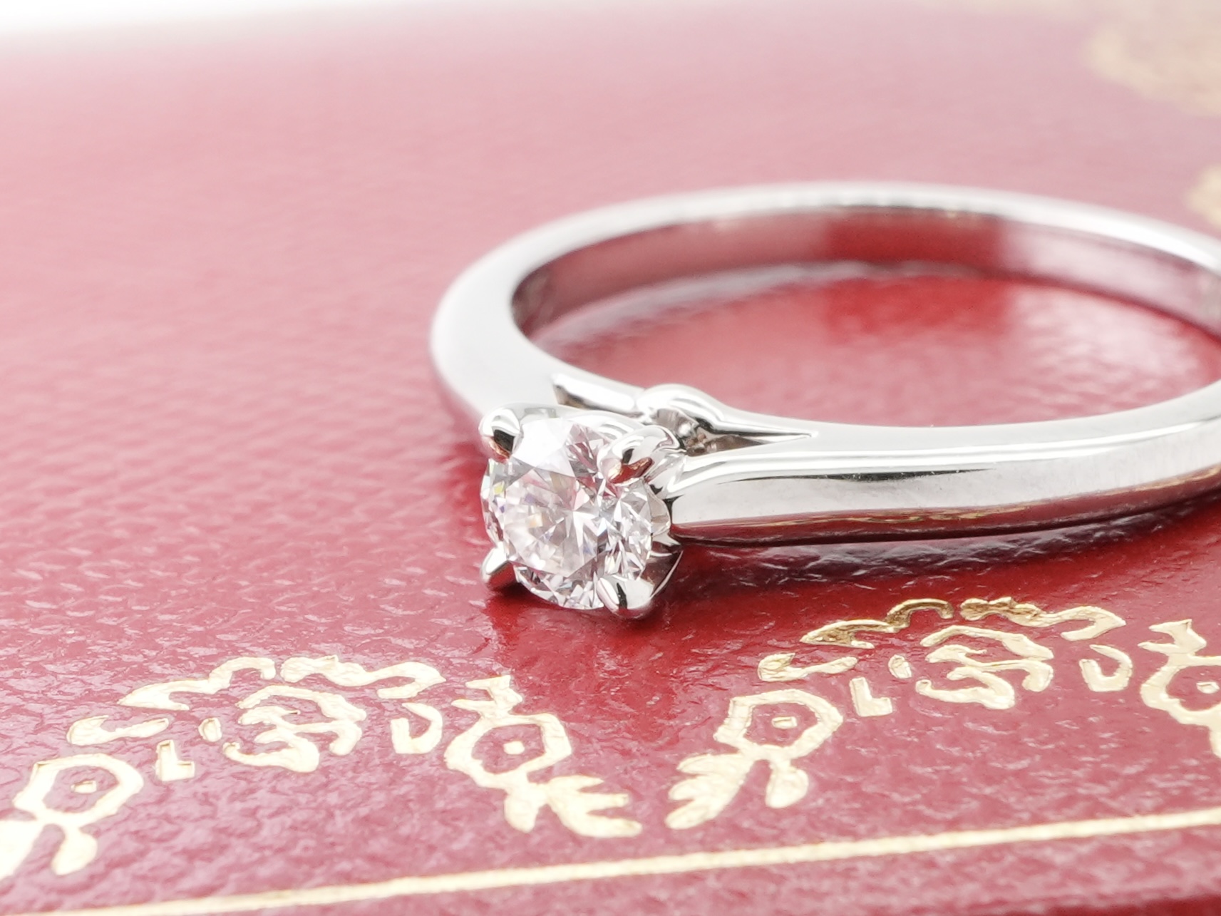 投稿記事「カルティエ ソリテール1895 ダイヤリング を買取しました！」の商品画像