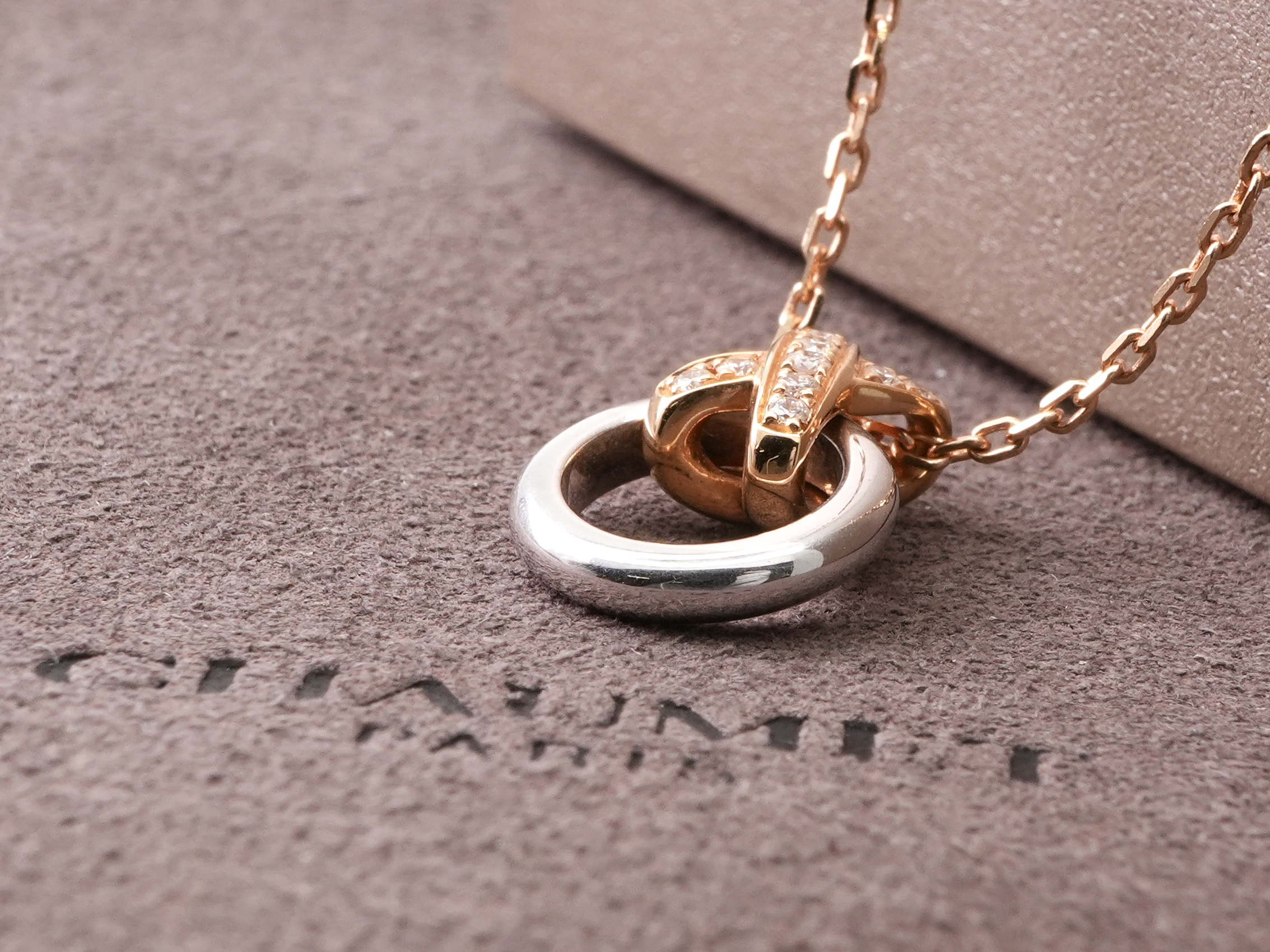 投稿記事「ショーメ リアン ドゥ プルミエ リアン ダイヤ ネックレスを買取しました！」の商品画像