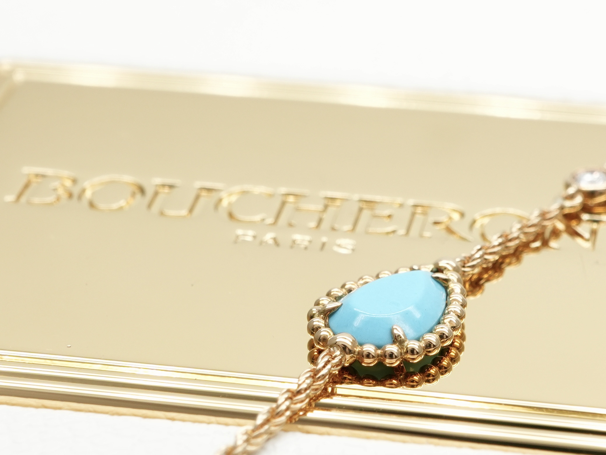 投稿記事「ブシュロン セルパンボエム ブレスレット ターコイズ 1P エクストラスモール を買取しました！」の商品画像