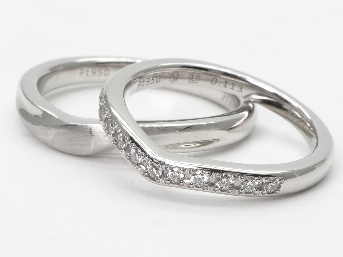 投稿記事「ダイヤモンドシライシ トリクルアース マリッジリングを買取しました！」の商品画像