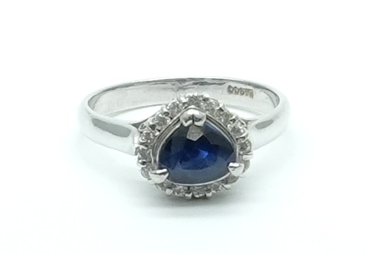 投稿記事「サファイア ダイヤ リング Pt9002.94ct D0.51ctを買取しました！」の商品画像