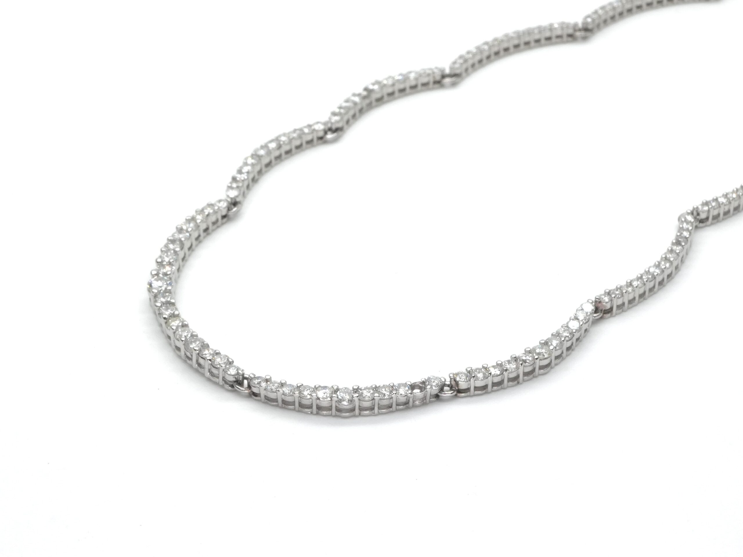 投稿記事「ダイヤモンド ネックレス Pt850 5.00ctを買取しました！」の商品画像