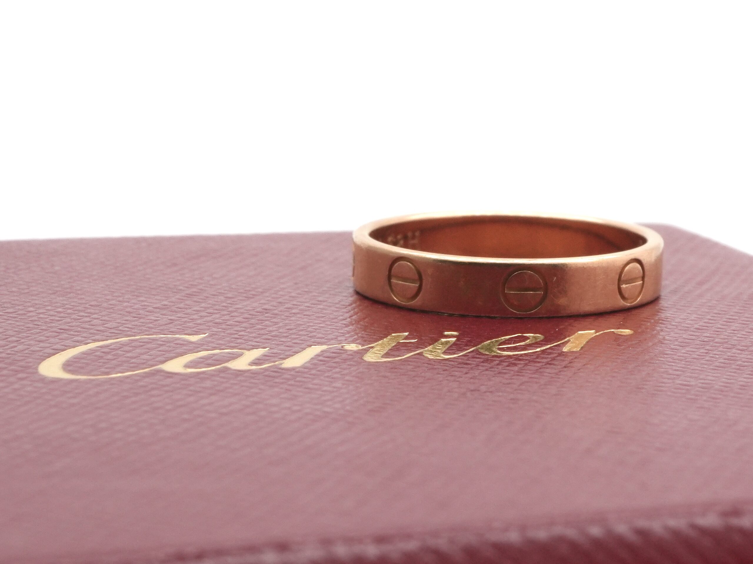 投稿記事「カルティエ ミニ ラブ リング ピンクゴールド 750PGを買取しました！」の商品画像