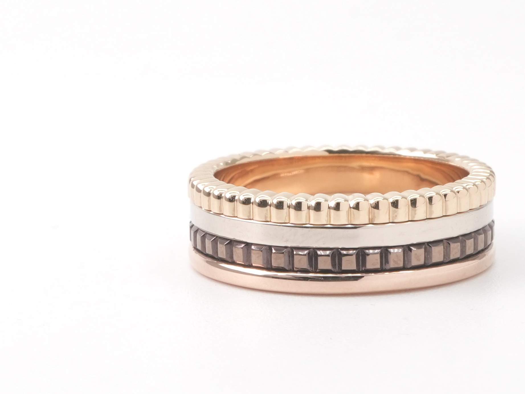 投稿記事「ブシュロン キャトル クラシック リング スモール 750YGを買取しました！」の商品画像