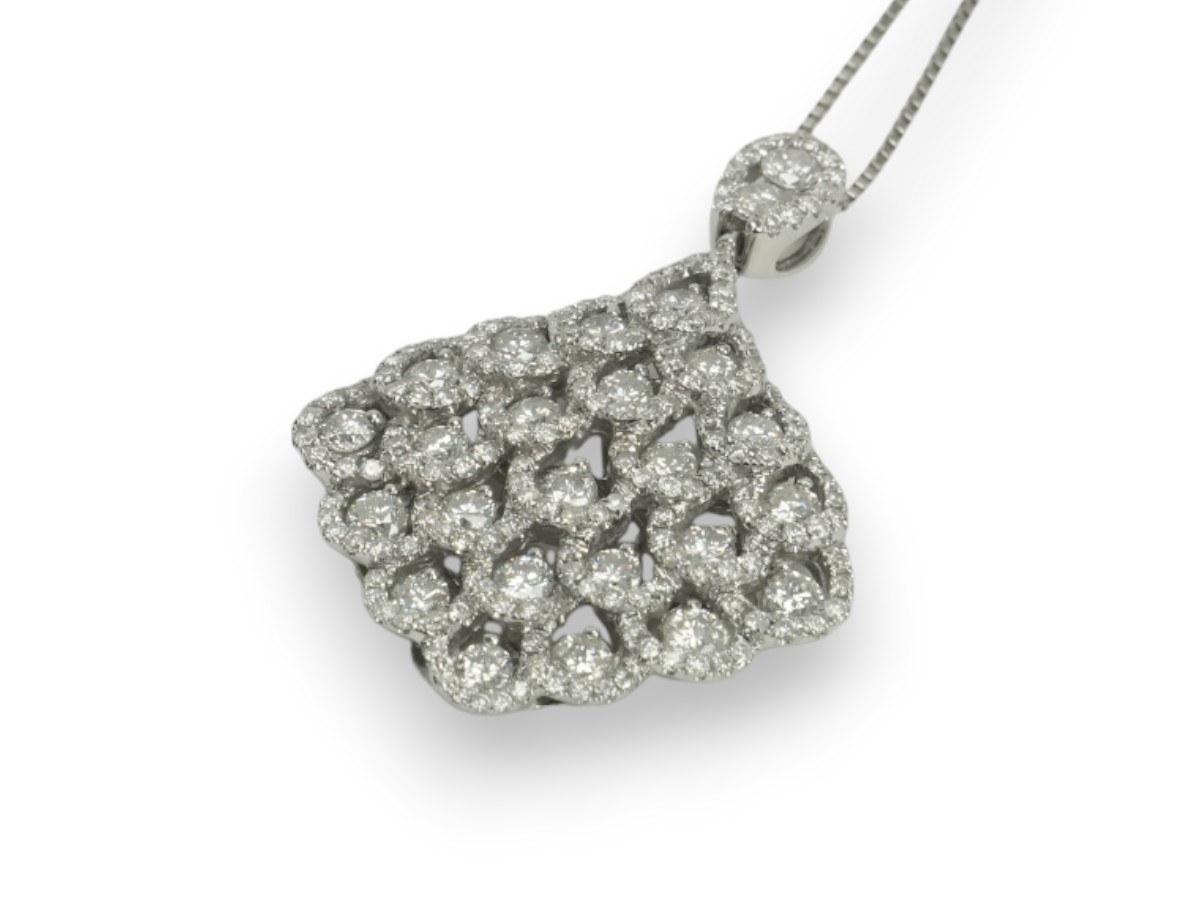 投稿記事「ダイヤモンド ネックレス Pt900/Pt850 2.50ct プラチナを買取しました！」の商品画像