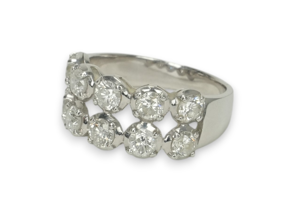 投稿記事「ダイヤ リング K18WG 2.00ctを買取しました！」の商品画像