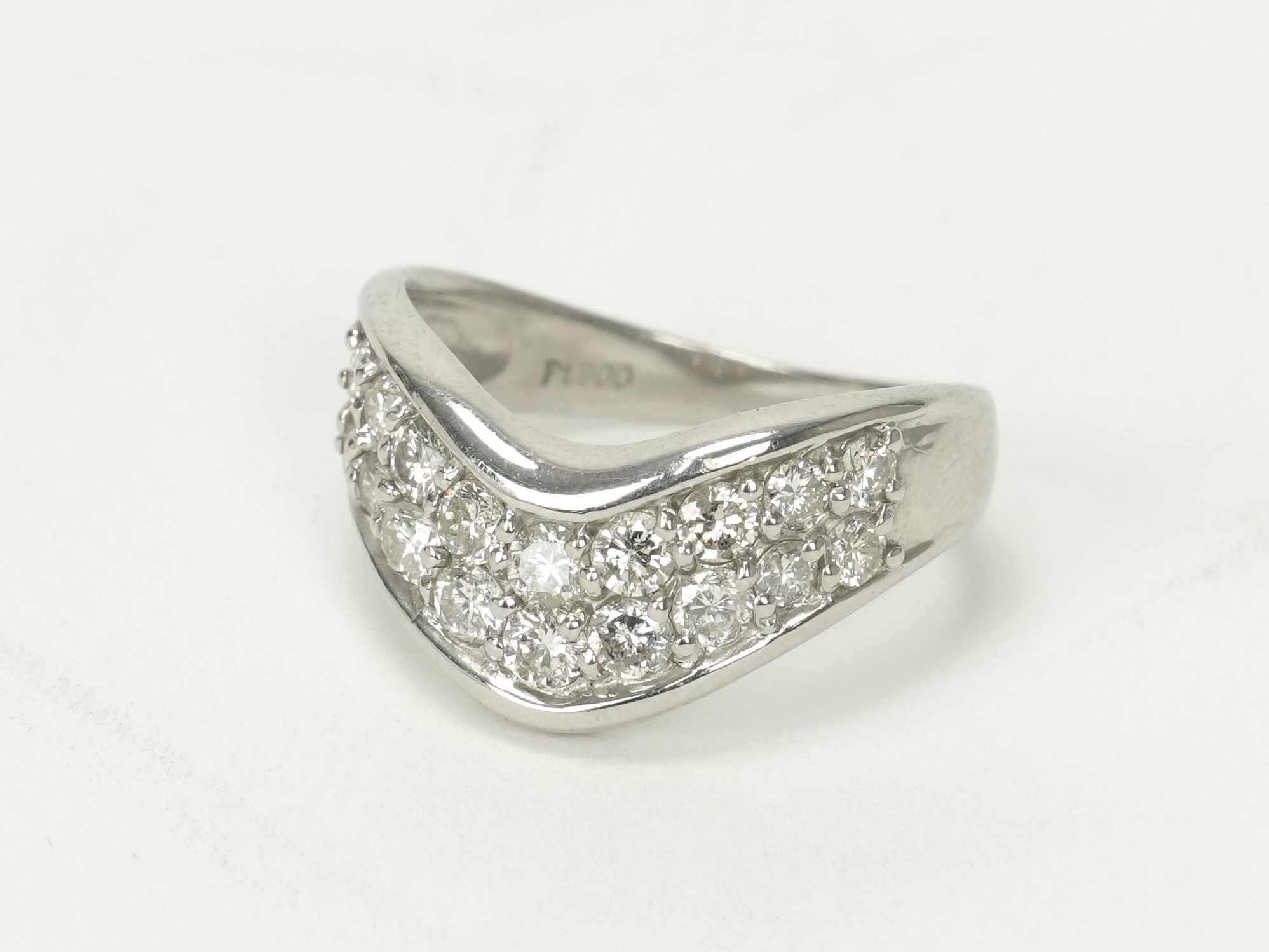 投稿記事「ダイヤモンド リング Pt900 1.00ct プラチナを買取しました！」の商品画像