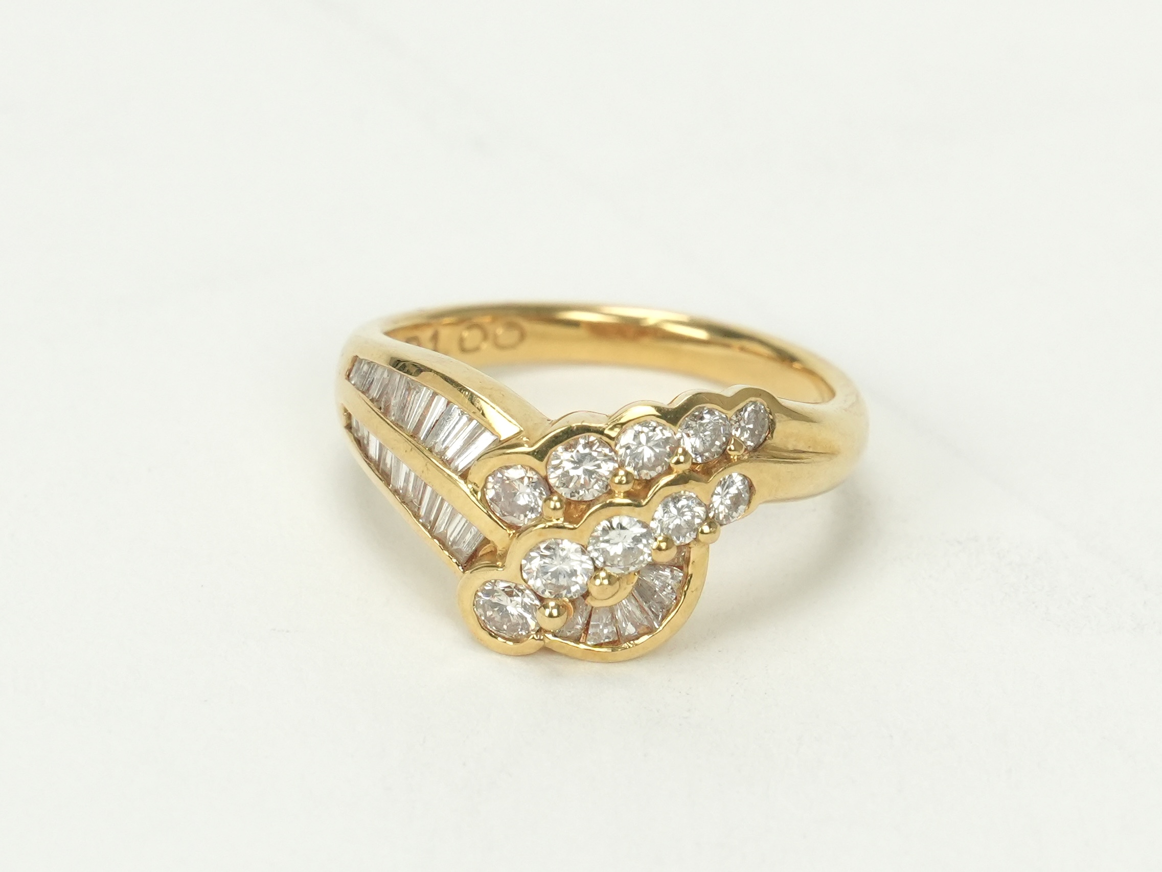 投稿記事「ダイヤモンド リング K18 1.00ct ゴールドを買取しました！」の商品画像