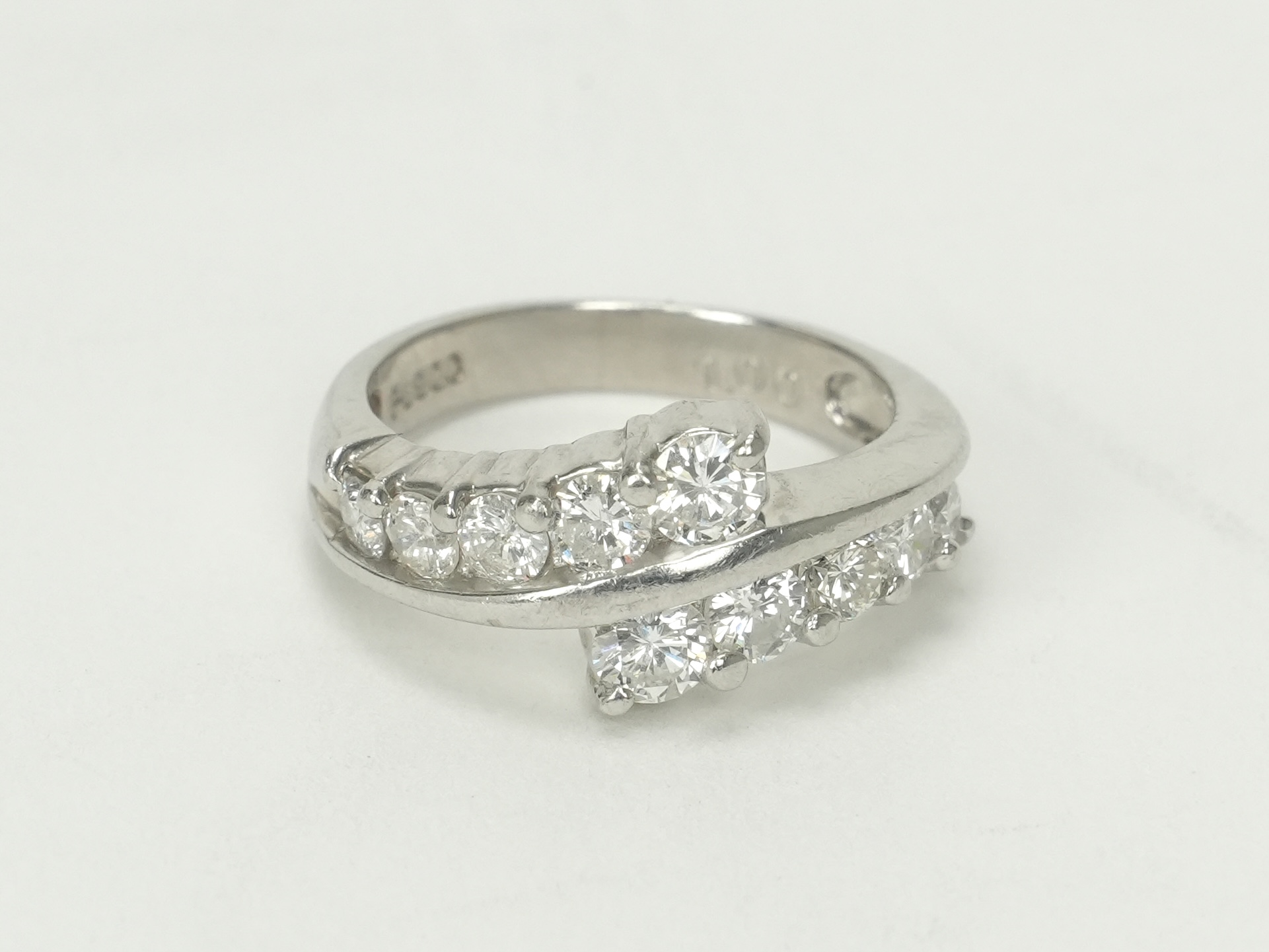 投稿記事「ダイヤモンド リング Pt900 1.00ct プラチナを買取しました！」の商品画像