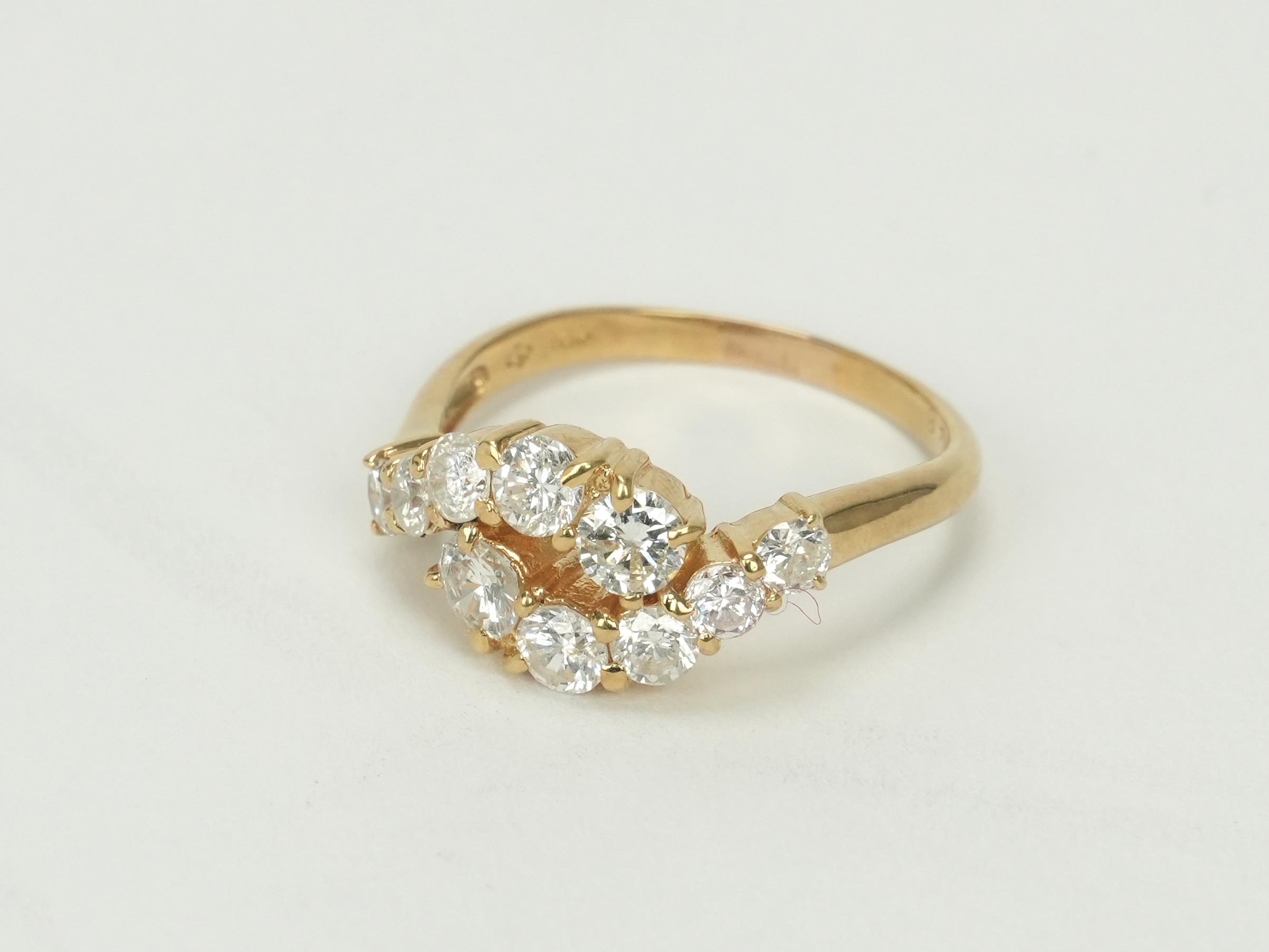 投稿記事「ダイヤモンド リング K18 1.28ct ゴールドを買取しました！」の商品画像