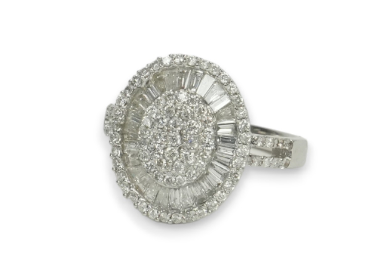 投稿記事「ダイヤ リング K18WG 1.00ct ホワイトゴールドを買取しました！」の商品画像