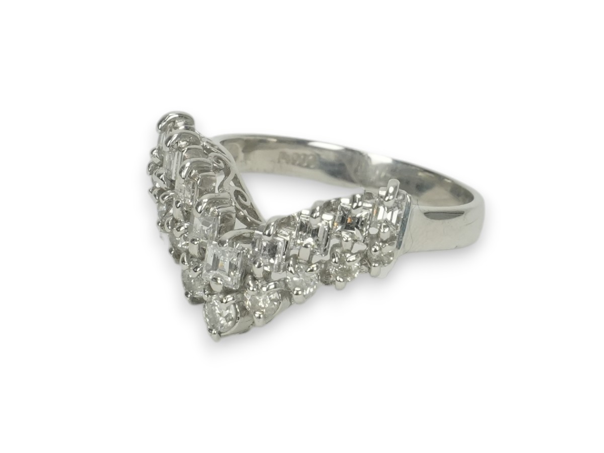 投稿記事「ダイヤモンド リング Pt900 1.00ct プラチナを買取しました！」の商品画像