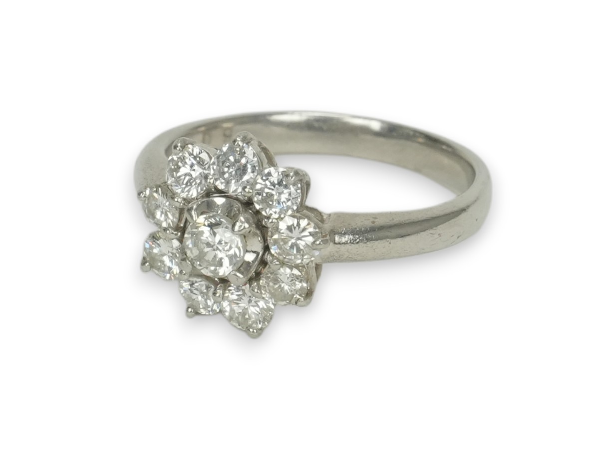 投稿記事「ダイヤモンド リング Pt900 1.09ct プラチナを買取しました！」の商品画像