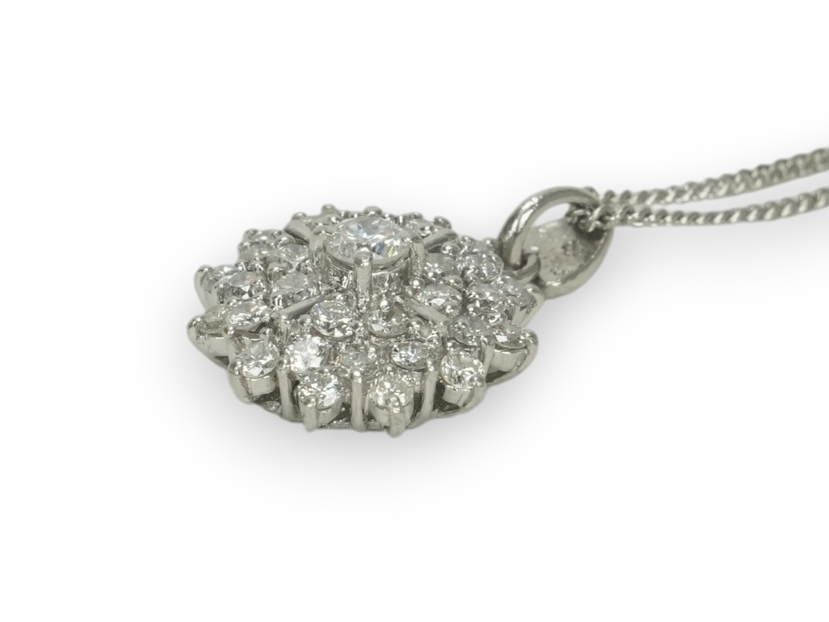 投稿記事「ダイヤ ネックレス Pt850 1.07ct プラチナを買取しました！」の商品画像