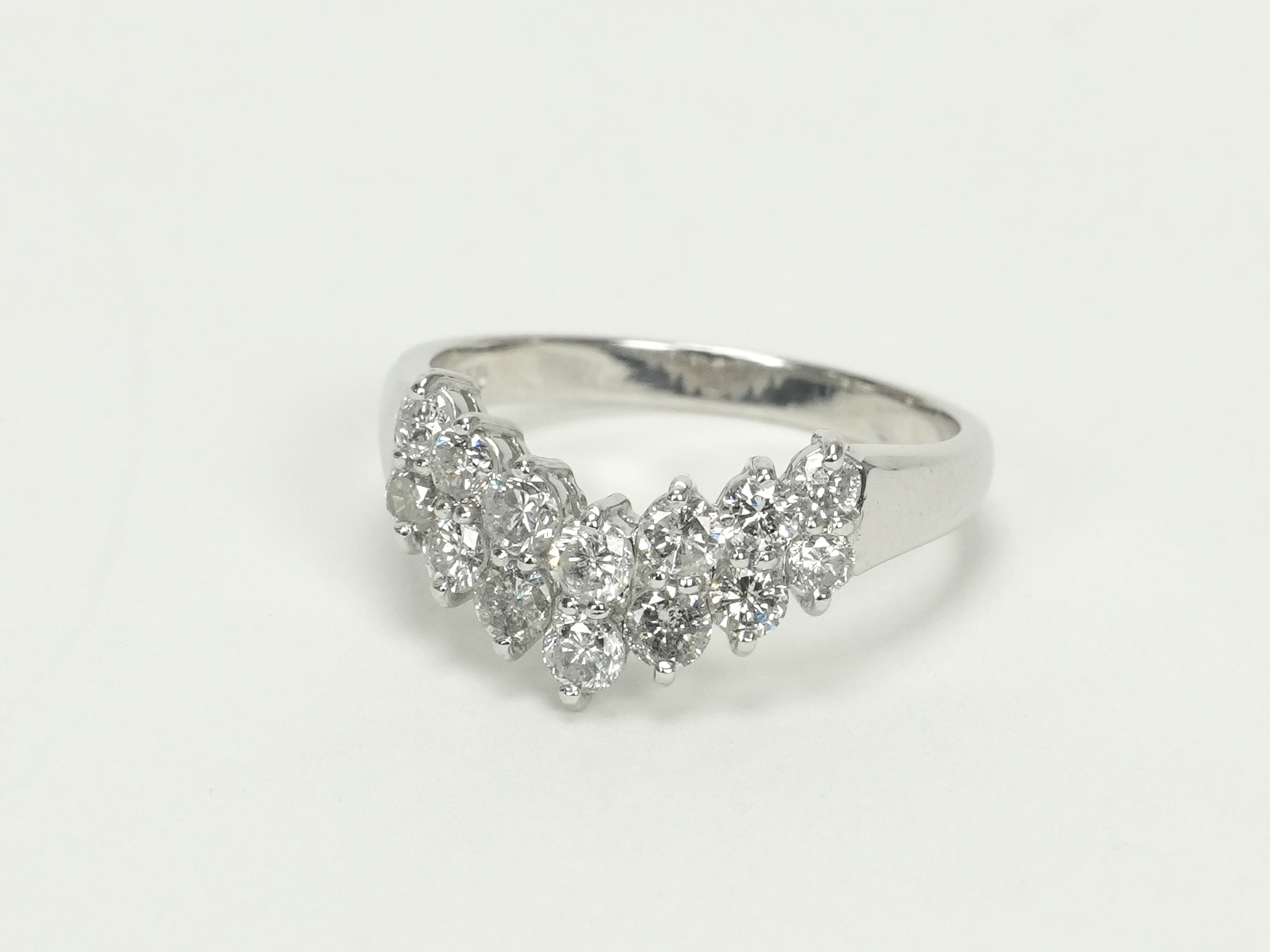 投稿記事「ダイヤモンド リング Pt900 1.00ct プラチナを買取しました！」の商品画像